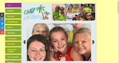 Desktop Screenshot of campcoconuts.com
